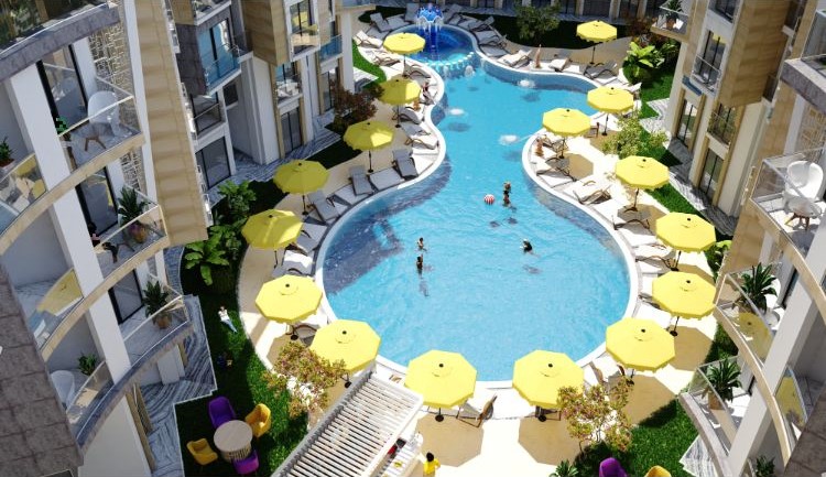 Three Bedrooms Apartment For Sale In Aqua Infinity Resort Hurghada